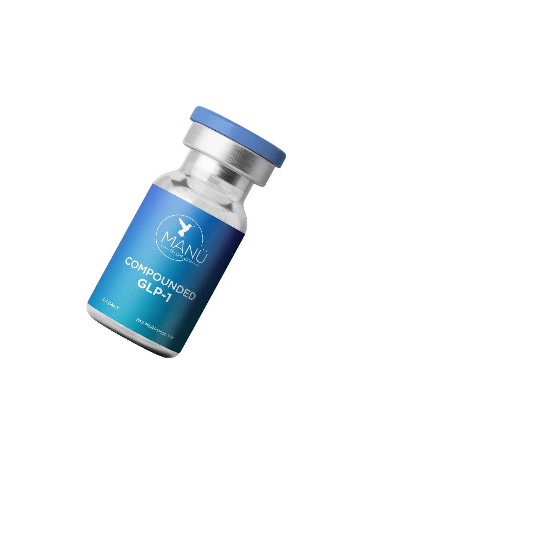 Floating bottle left