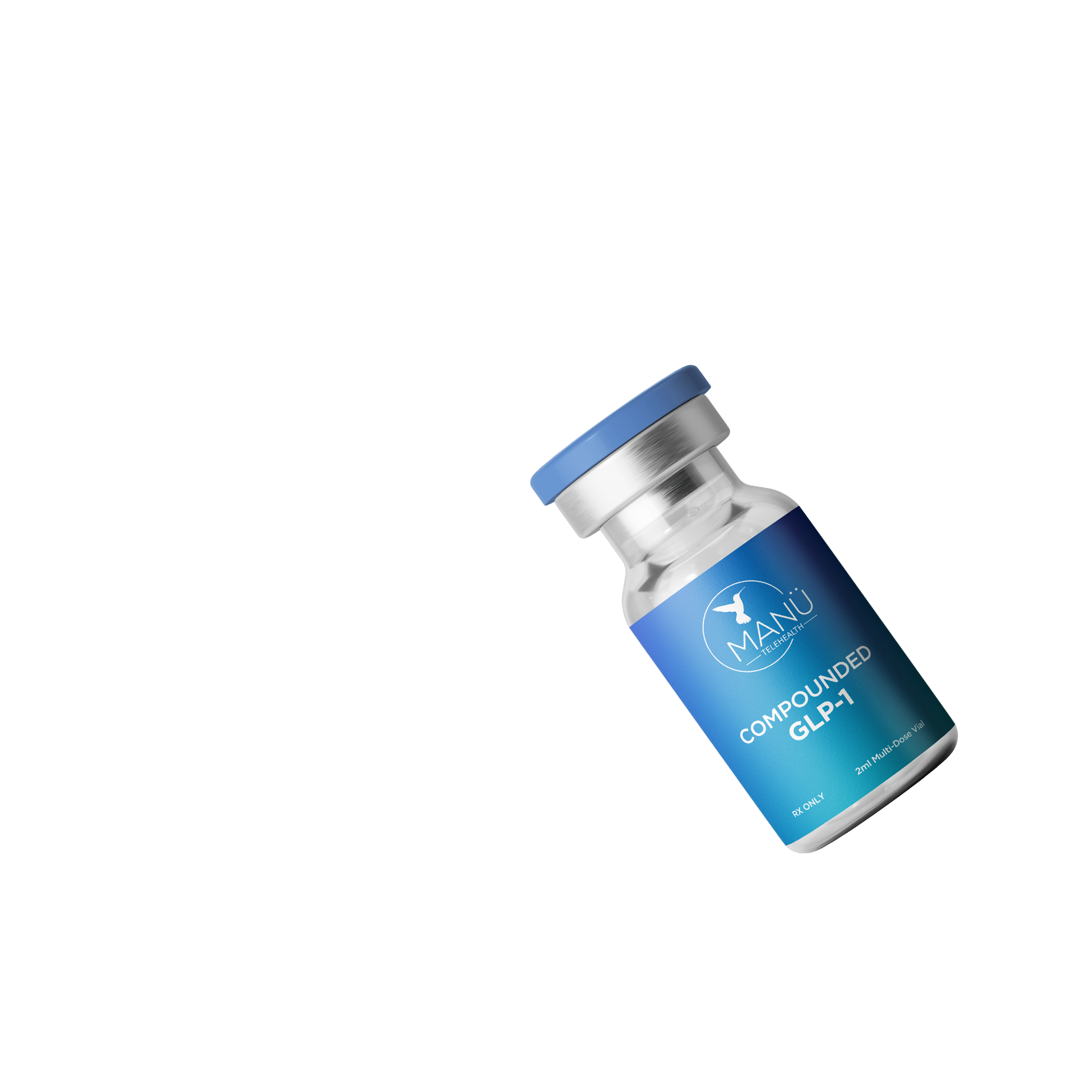 Floating bottle right